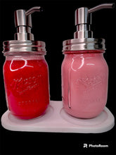 Load image into Gallery viewer, Watermelon Sugar Duo Pump Liquid Soap / Lotion 16 oz each side
