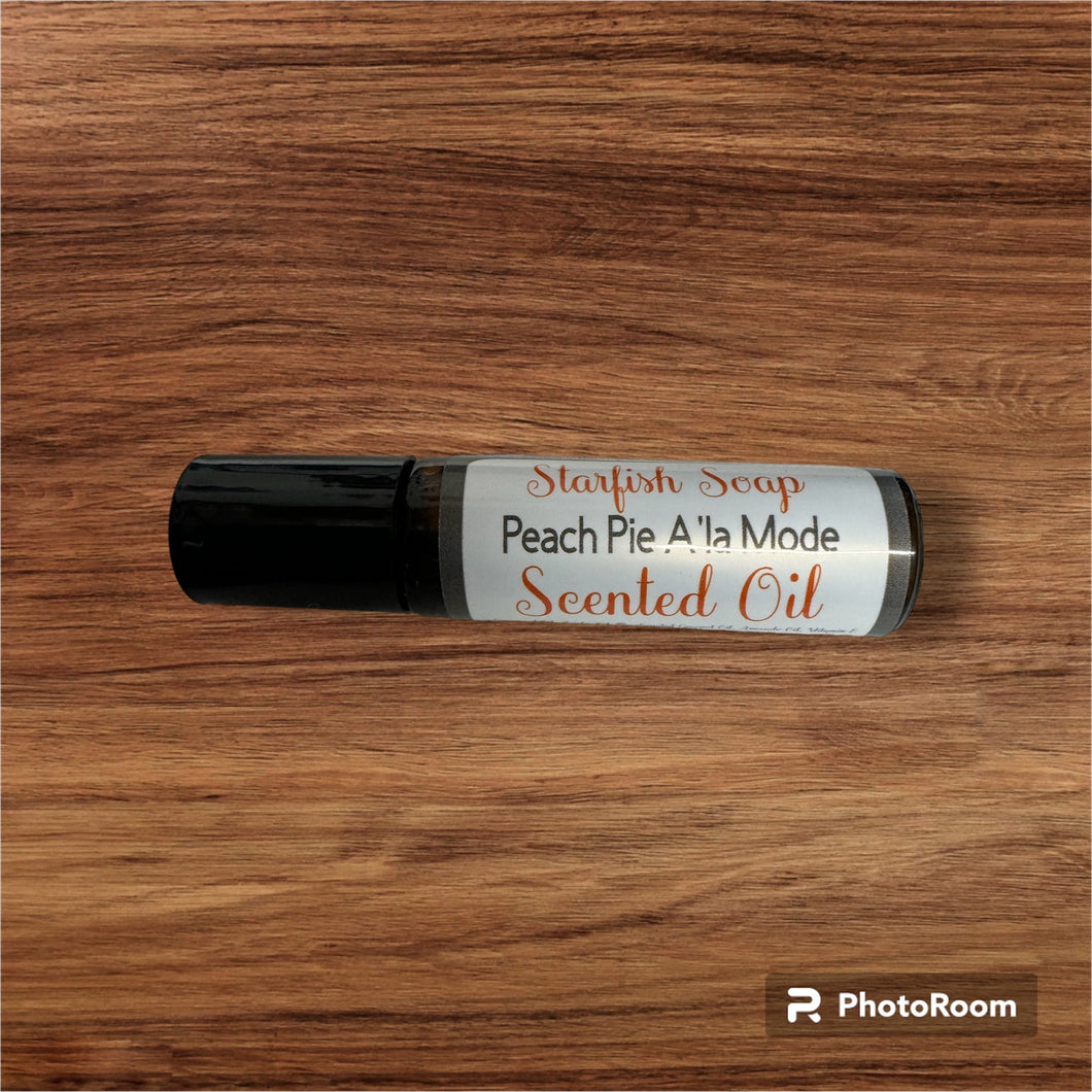 Peach Pie A'La Mode Scented Oil